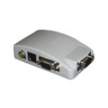 hot selling PC Laptop LCD AV/S Video To VGA TV Converter Monitor Adapter Switch Box G6 White or black